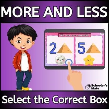 More and Less: Select the Correct Box Digital Resources