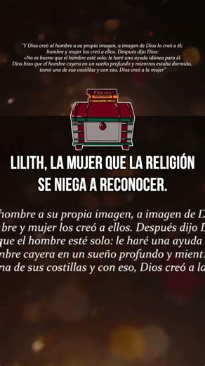 LILITH: the woman that RELIGION REFUSES to recognize.