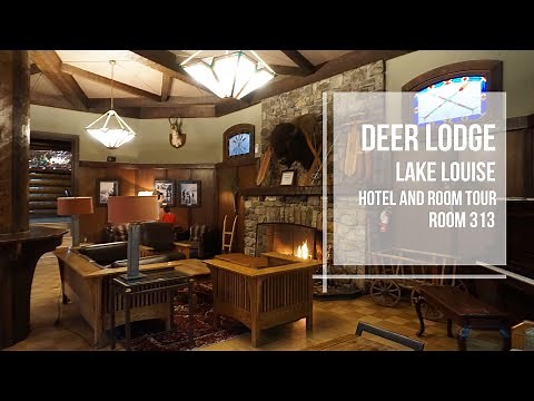 Deer Lodge | Lake Louise | Hotel & Room Tour | Canada
