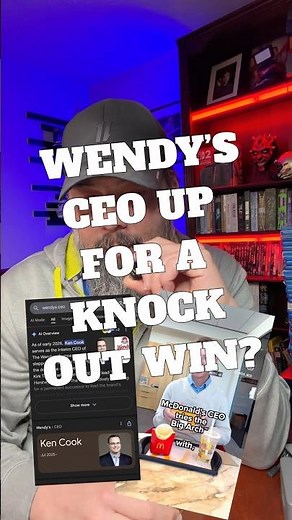 Wendy’s CEO for a knockout win vs McDonald’s Big Arch after BK’s post?