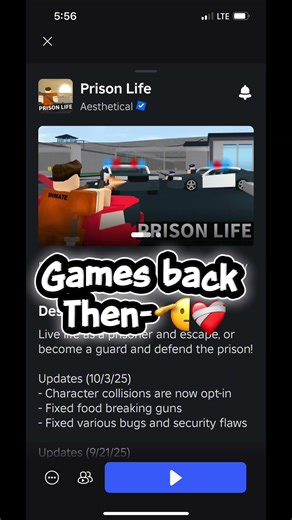 Roblox games now-| and back then-|🫡❤️‍🩹#roblox #og #robloxnostalgia #nostalgia #ruin #backthen