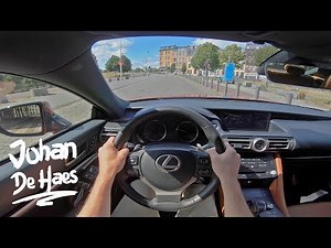 2019 LEXUS RC 300h hybrid 223 HP POV TEST DRIVE