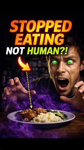 Why Did He Stop Eating? 🍽️👽