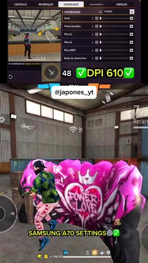 Optimize Samsung A70 Settings for Free Fire Gaming