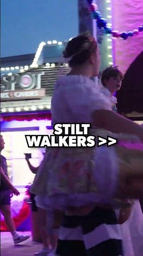 Kings Island stilt walkers ROCK!