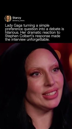 LADY GAGA GETS DRAMATIC