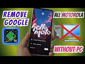 ALL Motorola Frp bypass, Account Google Remove ANDROID 16-15-14 WITHOUT PC