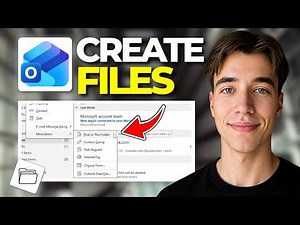 How To Create New Outlook Data Files (Tutorial 2026)