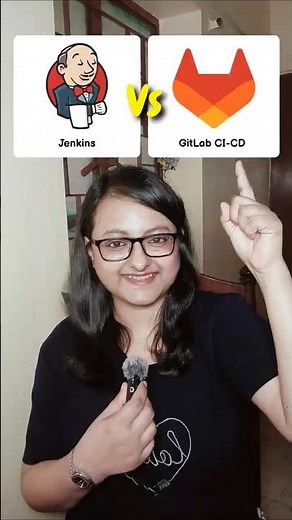 Jenkins Vs GitLab CI-CD #shorts #techshorts #jenkins #gitlab