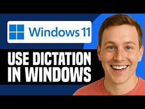 How To Use Dictation In Windows - Full Tutorial