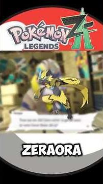 How to Catch Zeraora in Pokémon Legends Z-A (5 Easy Steps Guide)