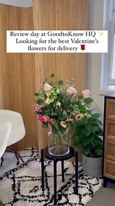 Flowers are always a good idea 🌹 We tried and tested 12 flower delivery services to find you the best blooms for Valentine's Day. Here's our full review: https://trib.al/idM8WPS | GoodtoKnow