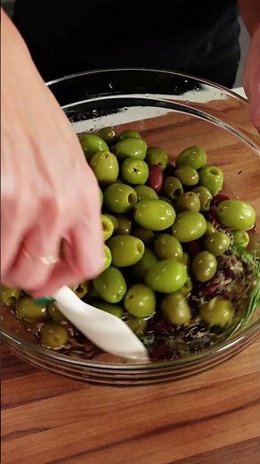 How to Marinate Olives