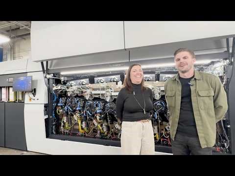 Inside The Label Factory with the HP Indigo V12