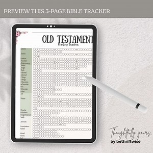 Bible Reading Tracker Printable & Digital | Bible Study Checklist, Scripture Reading Plan, Faith Planner PDF - Etsy Canada