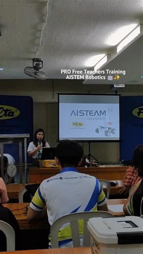 Happening now!🔊 Day 2 of the Philippine Robotics Olympiad Free Teachers Training – AISTEM Robotics Edition is in full swing! Educators are diving deeper into innovative robotics education, exploring the AISTEM platform in preparation for PRO RoboMission and GAR 2025. Empowering teachers today to guide and inspire the next generation of tech champions! #PRO2024 #AISTEMRobotics #FeltaRobotics #RoboticsForEducation #GAR2025 #TeachersTraining #Felta #FeltaMultiMediaInc #FeltaTechvocAcademyInc #iCre