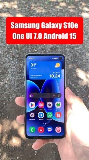 Samsung Galaxy S10e One UI 7.0 Android 15 🤩 #OneUI7 #ExtremeROM