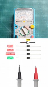how to test the diode and identify the defective using analog tester #tutorial #tips #ideas #fypシ゚ #shorts #fbreels #viralpost #trendingpost | Madiskartech