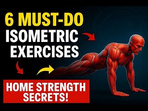 🔥 Only 6 Isometric Exercises to Strengthen Your Body