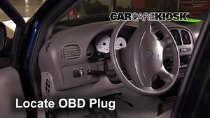 Comprobar la Luz del Motor: 2001 Dodge Caravan SE 2.4L 4 Cyl.