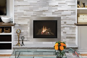 Valor H5 Series Gas Fireplace Installation in Canada