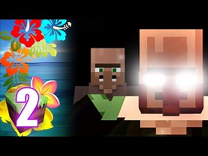 CREEPY VILLAGERS! - An Awkward Minecraft Tale! Ep. 2