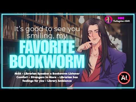 [M4A] Your Librarian has a Secret Crush on You, but Your Books are Late! (ASMR RP)(Library Ambience)