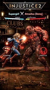 Injustice 2 | Supergirl ⚔️ Atrocitus (Demo) #gamingvideos
