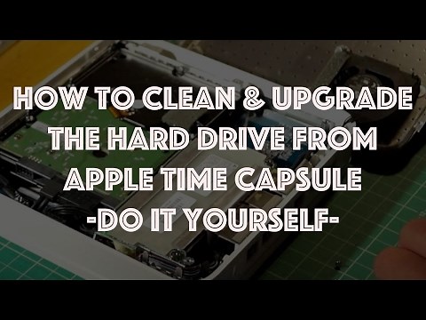 Apple Time Capsule Hard Drive Upgrade Replacement