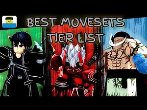The BEST JJS Movesets Tier List