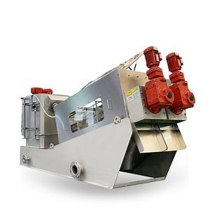 [Hot Item] Stainless Steel Volute Sludge Dewatering Screw Press Sludge Dehydrator