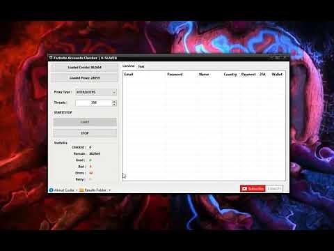 New Fortnite Checker By X SLAYER YouTube
