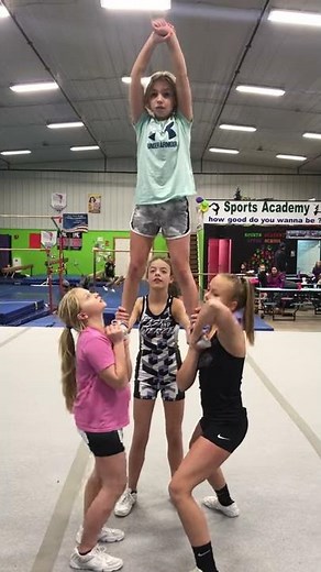 How to do a Level 3 Cheer Stunt