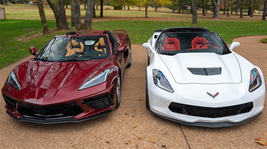 2020 C8 Corvette vs. 2015 C7 Z06 [Full 4K comparison]