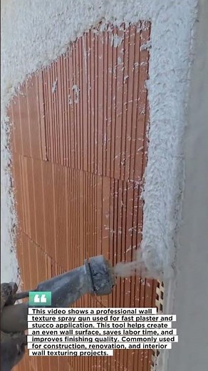 Professional Wall Texture Spray Gun for Plaster & Stucco