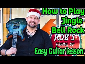 How to Play Jingle Bell Rock - Easy Guitar Lesson!
