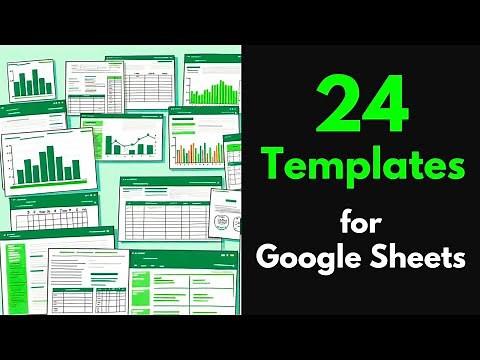 24 templates for Google Sheets: For business, teachers, and fun
