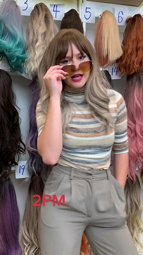 Tomorrow 2PM see you here🥳#wigs #pretty #prettygirl