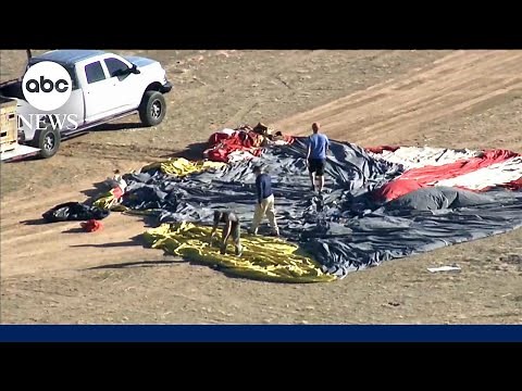 Hot air balloon crashes in Arizona, killing 4 and injuring 1