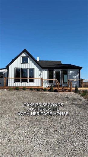 Let the world slow down for a moment... Surrounded by open fields and quiet skies, Heritage House offers the kind of peace you don't realize you've been missing until you feel it. This 30-second breath of countryside calm is just a glimpse of what staying here feels like.. Just stillness, space, and the sound of nature wrapped around you. If you're craving a weekend away from the noise, this is your sign. Book your escape to Heritage House in Weston, Missouri. Link in bio. #bedandbreakfast #week