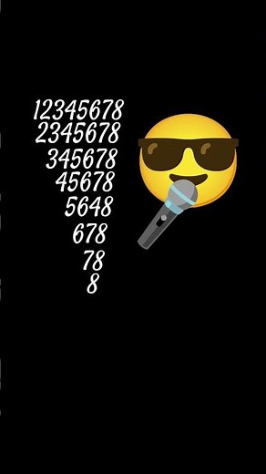 12345678 number song