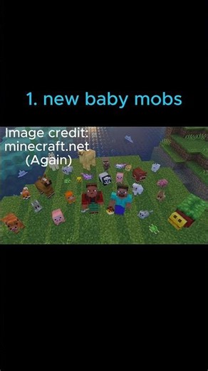 Everything new in the minecraft update! 🤯 #minecraft #ItsDuckShort