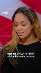 She's the golden girl of Liverpool! English athlete and World Championship gold medalist Katarina Johnson-Thompson tells us what it's like to be home and how Liverpool FC inspire her 🥇🏃‍♀️🤩 | BBC Manchester