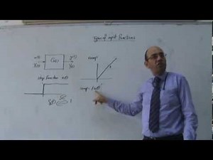 Input Functions, Part II: The Ramp Function and the Unit Parabolic Function, 12/11/2013