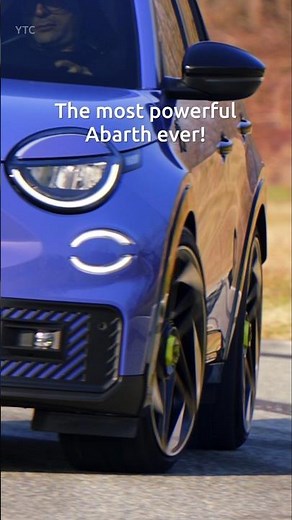 Abarth 600e Scorpionissima. This is what the most powerful Abarth in history sounds like!