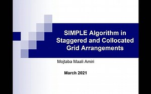 SIMPLE算法的推导 - 交错和并置网格布局下的SIMPLE算法
