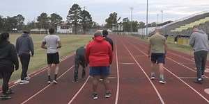 Potential Police Academy recruits test their fitness, next physical readiness exam set for Dec. 17