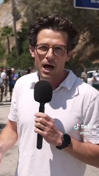 NBC’s Jacob Soboroff reports from the scene outside Dodgers Stadium where protestors are confronting Federal Agents. #ICE #protest #LA #losangeles #dodgers #immigration #breakingnews