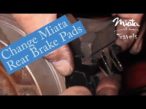 Replace Miata Rear Brake Pads