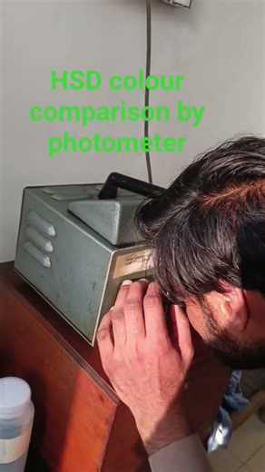 diesel testing, colour test, colour comparison